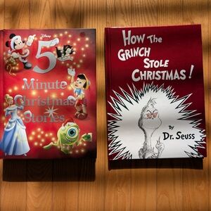 Disney and Dr. Seuss Christmas Story Books